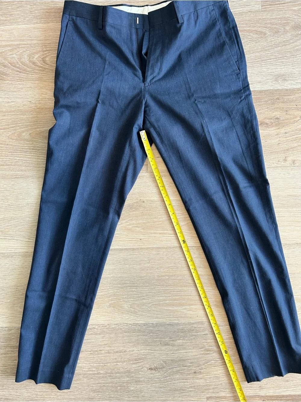 J. Crew Ludlow Slim Fit Navy Unstructured Cotton 2-Piece Suit